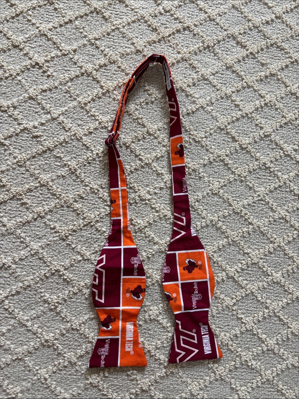Virginia Tech Bow Tie